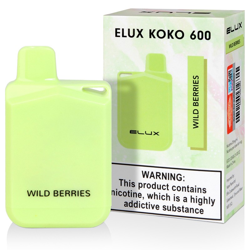 Elux Koko 600 Disposable Vape 600 Puffs 500mAh