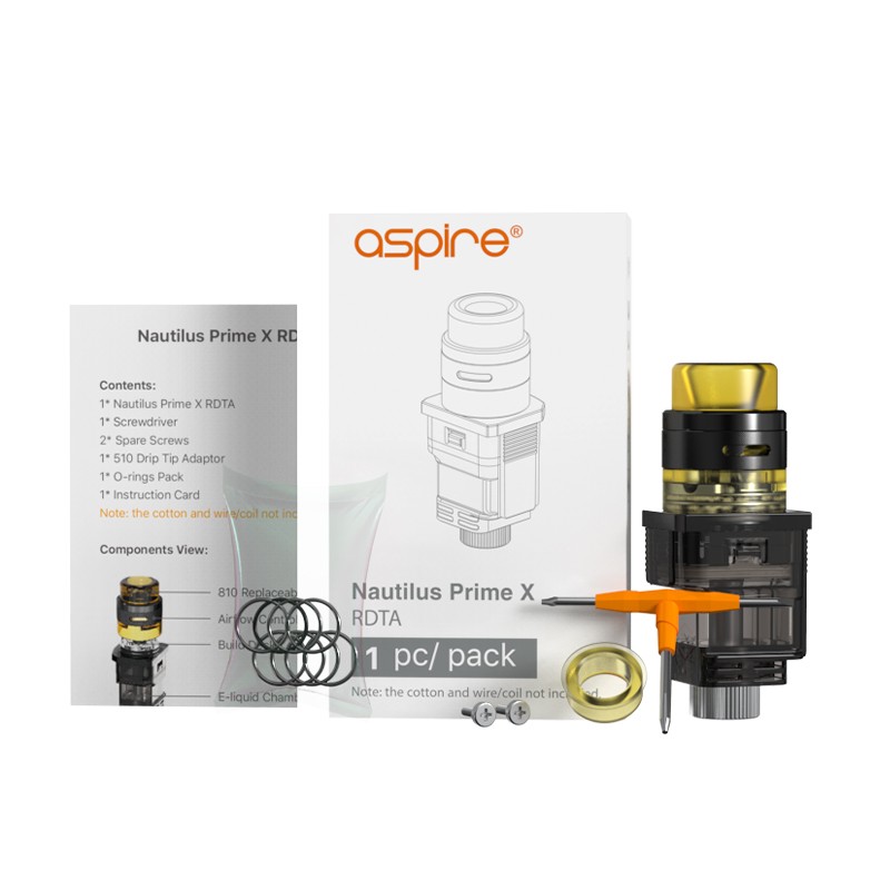 Aspire Nautilus Prime X RDTA (1pc/pack)