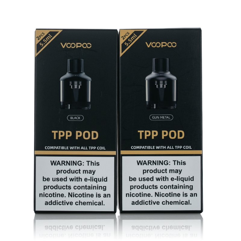 VOOPOO TPP Empty Pod Cartridge 5.5ml (2pcs/pack)