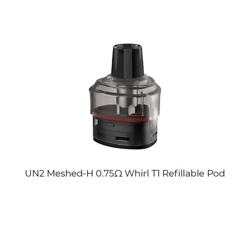 Uwell WHIRL T1 Refillable Pod Cartridges (2pcs/pac...