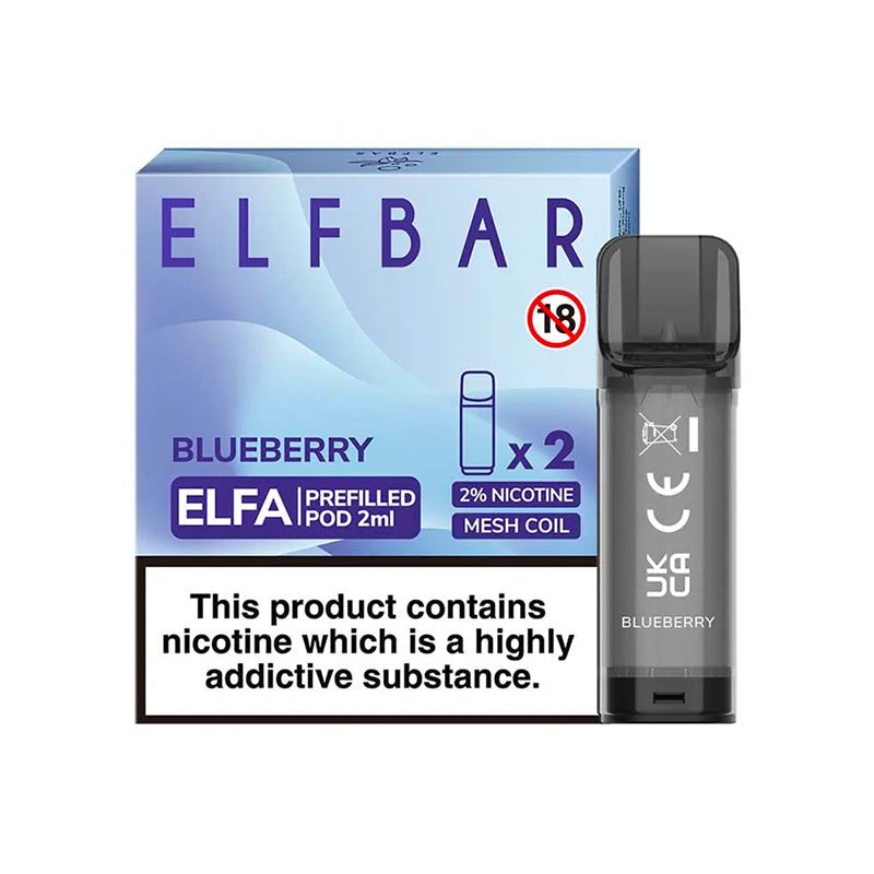 Elf Bar Elfa Pre-filled Replacement Pod Cartridge 2ml (2pcs/pack)