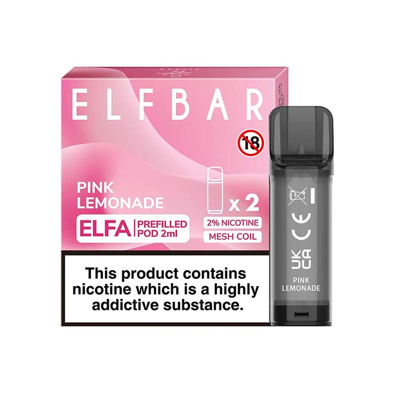 Elf Bar Elfa Pre-filled Replacement Pod Cartridge 2ml (2pcs/pack)