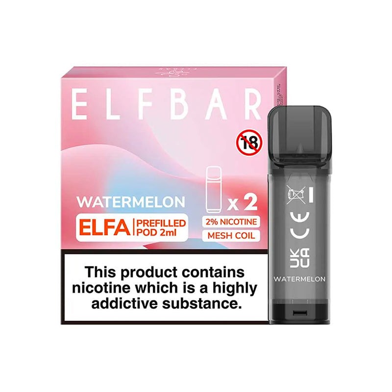 Elf Bar Elfa Pre-filled Replacement Pod Cartridge 2ml (2pcs/pack)