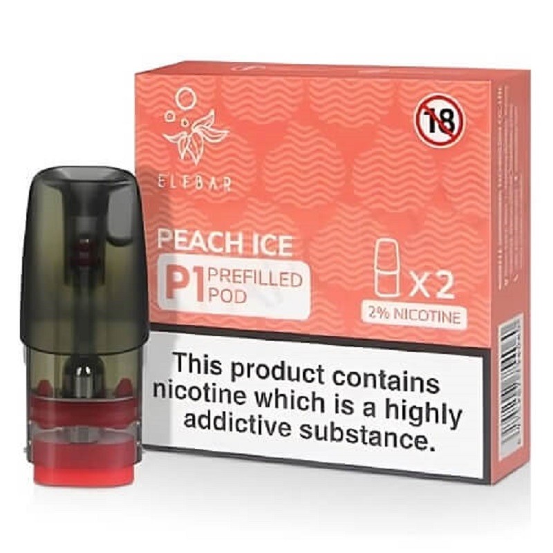 Elf Bar P1 Pre-filled Replacement Pod Cartridge 2ml (2pcs/pack)