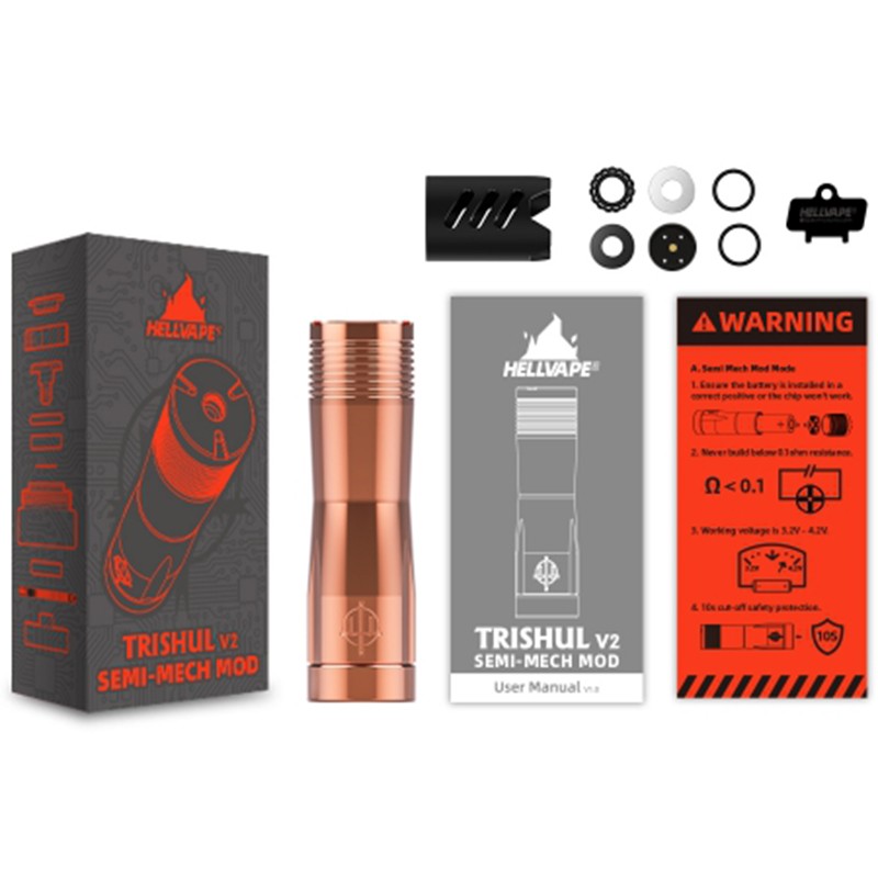 Hellvape Trishul V2 Semi-Mech Mod