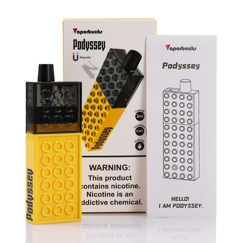 Vaporbucks Podyssey Pod System Kit 900mAh 13W