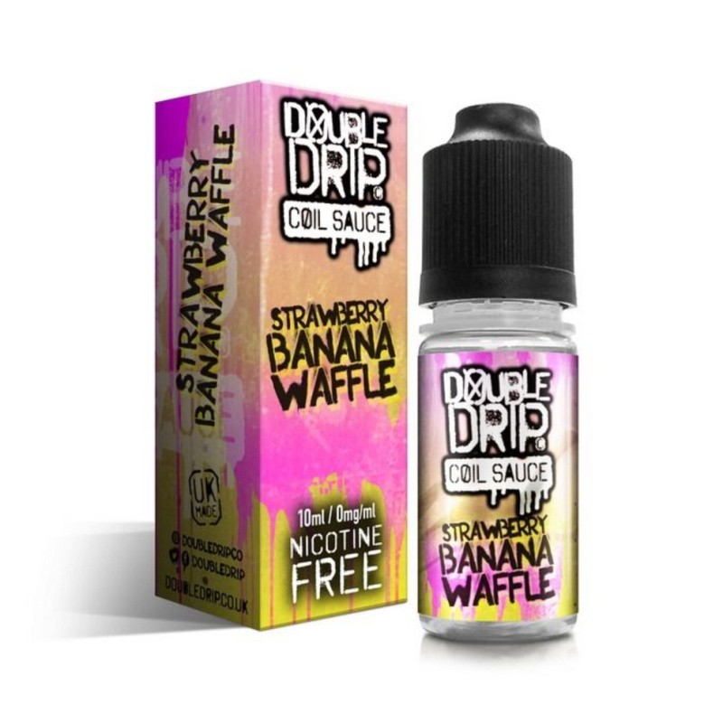 Double Drip Coil Sauce Strawberry Banana Waffle E-...