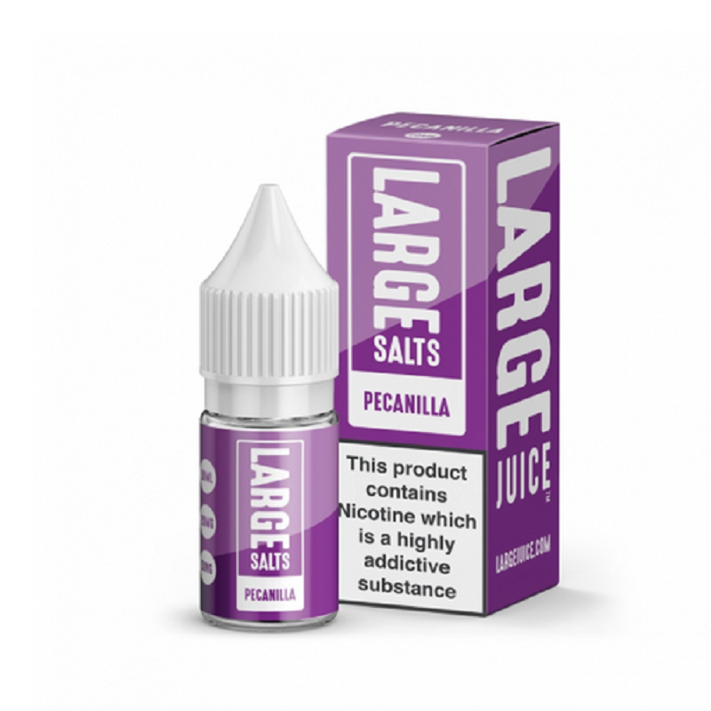 Large Juice Nicotine Salt Pecanilla E-Liquid 10ml