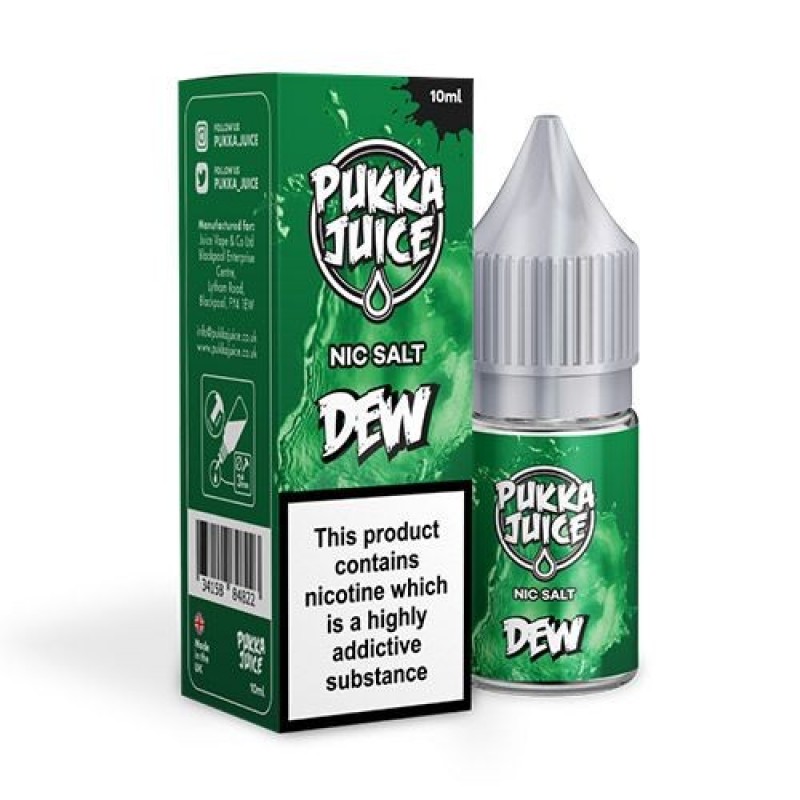 Pukka Juice Nicotine Salt Dew E-liquid 10ml