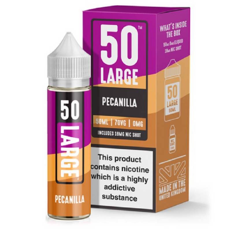 Large Juice Pecanilla Shortfill E-liquid 50ml