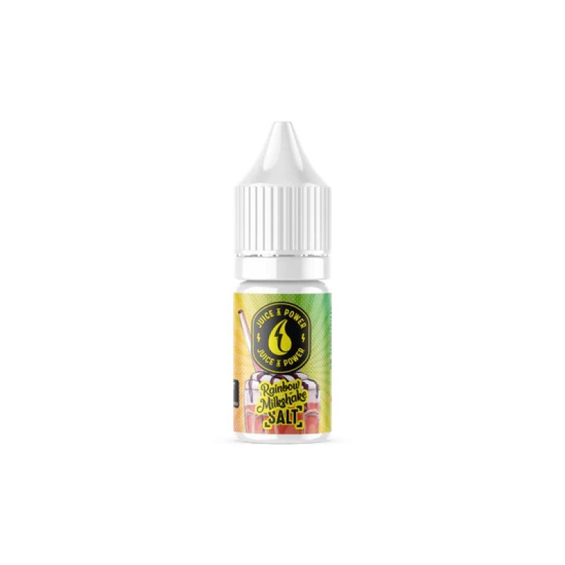 Juice N Power Nicotine Salt Rainbow Milkshake E-li...