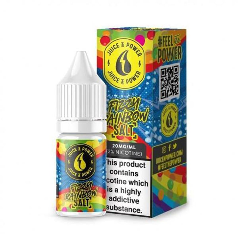 Juice N Power Nicotine Salt Fizzy Rainbow E-liquid...