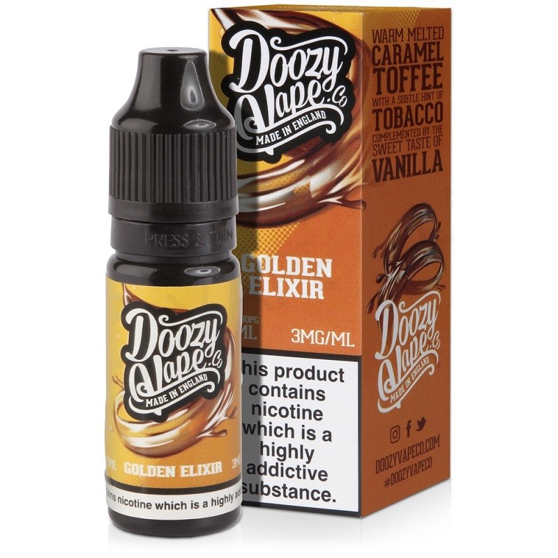 Doozy Vape Co Golden Elixir E-liquid 10ml