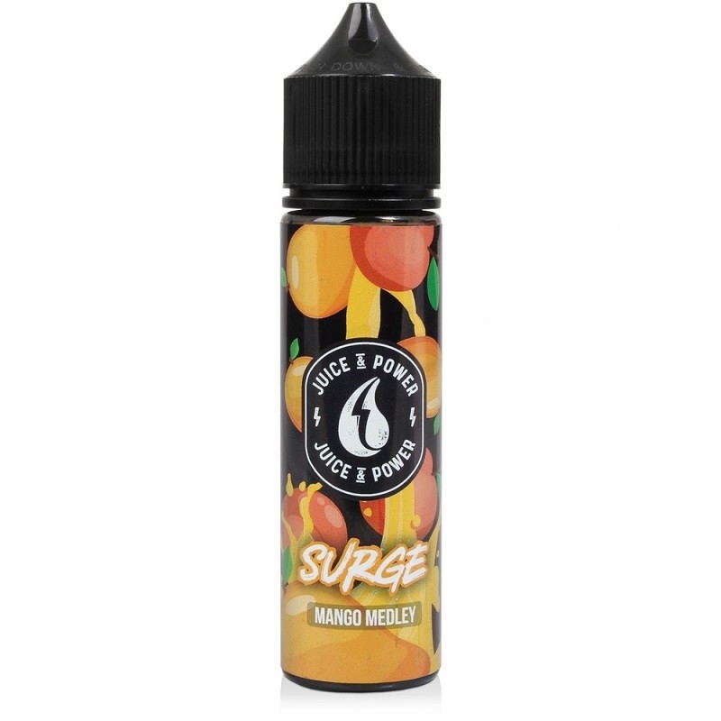 Juice N Power Surge Mango Medley Shortfill E-liquid 50ml