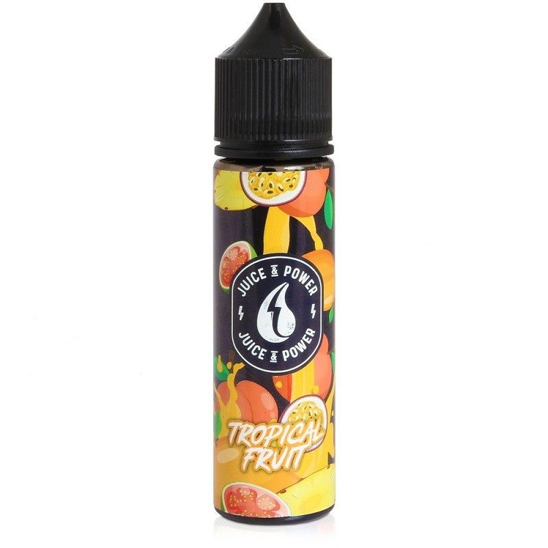 Juice N Power Tropical Fruit Shortfill E-liquid 50...