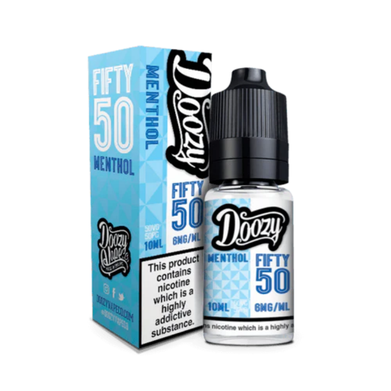 Doozy Vape Co 50 Menthol E-liquid 10ml