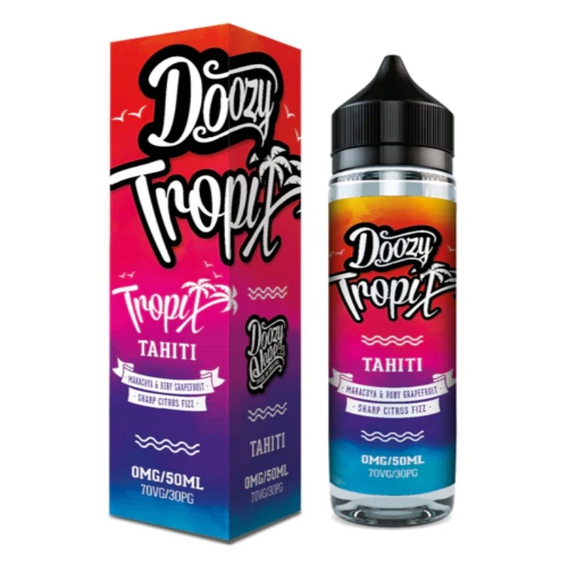 Doozy Vape Co Tahiti Tropix Shortfill E-Liquid 50m...