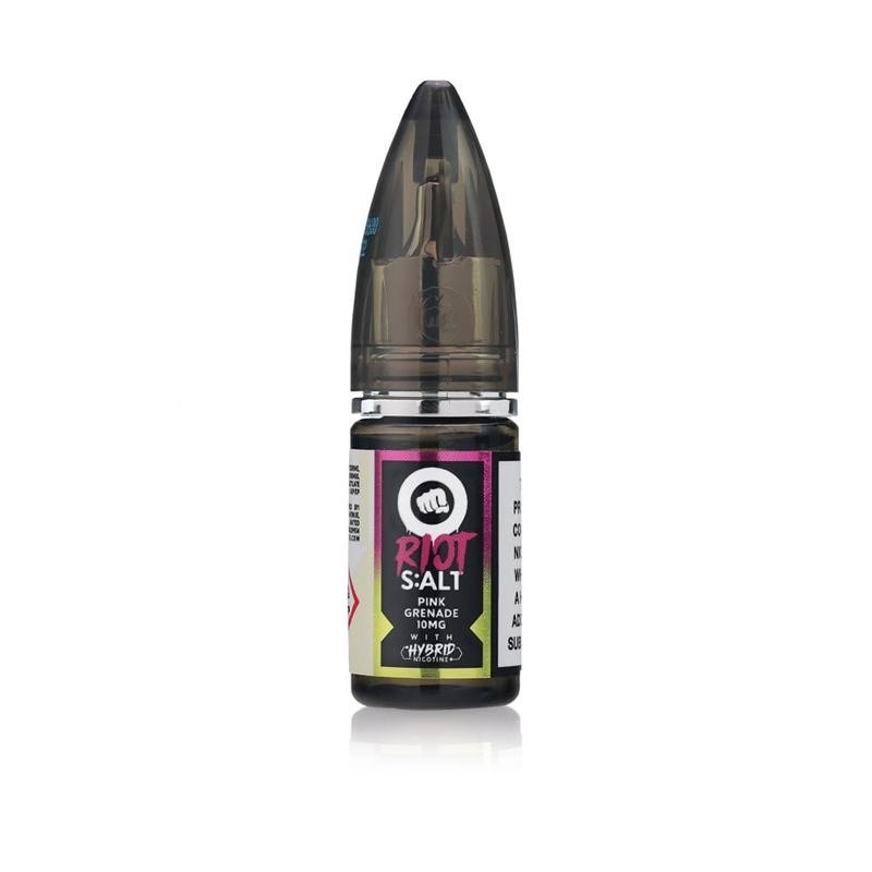 Riot Squad Nicotine Salt Pink Grenade E-Liquid 10m...