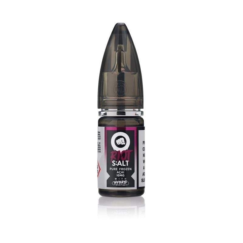 Riot Squad Nicotine Salt Pure Frozen Acai E-Liquid 10ml