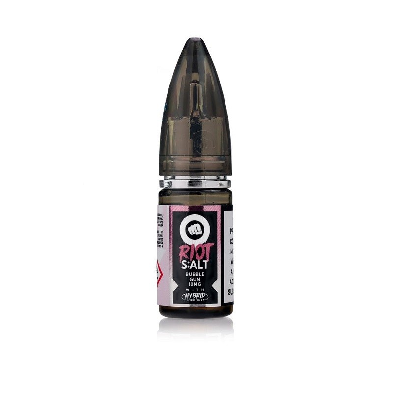 Riot Squad Nicotine Salt Bubblegun E-Liquid 10ml