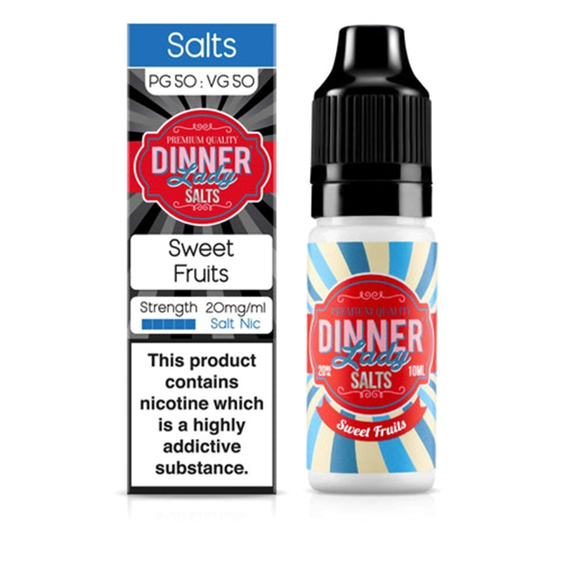 Dinner Lady Sweet Fruits Nicotine Salt E-liquid 10...