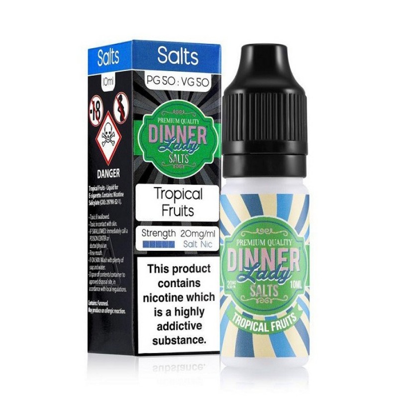 Dinner Lady Tropical Fruits Nicotine Salt E-liquid...