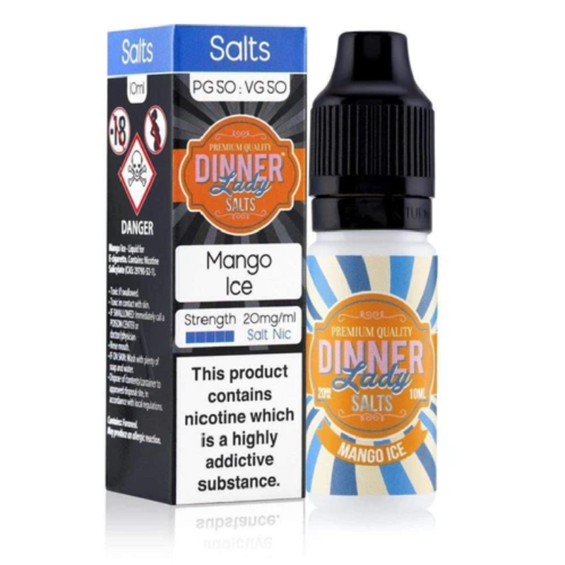 Dinner Lady Ice Mango Ice Nicotine Salt E-liquid 1...