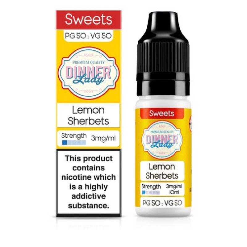 Dinner Lady Lemon Sherbets E-Liquid 10ml