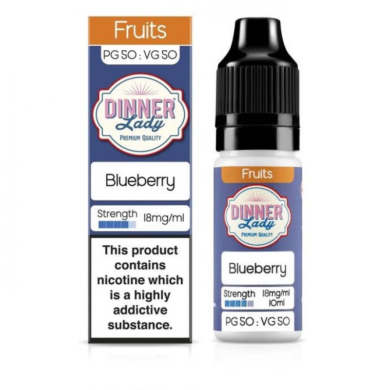 Dinner Lady Blueberry E-liquid 10ml