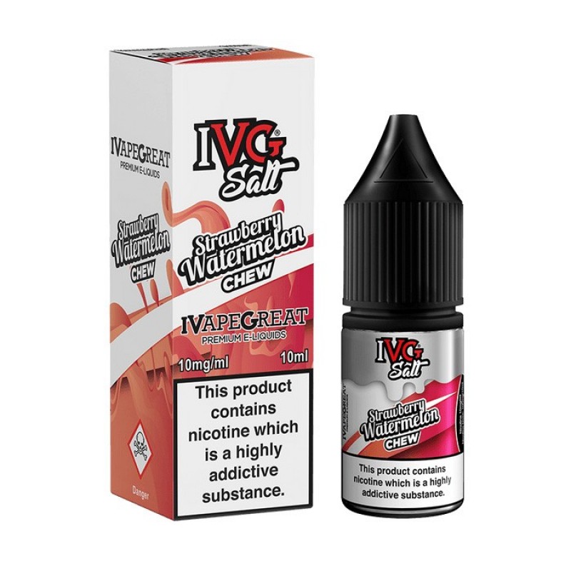 IVG Nicotine Salt Strawberry Watermelon Chew E-Liq...