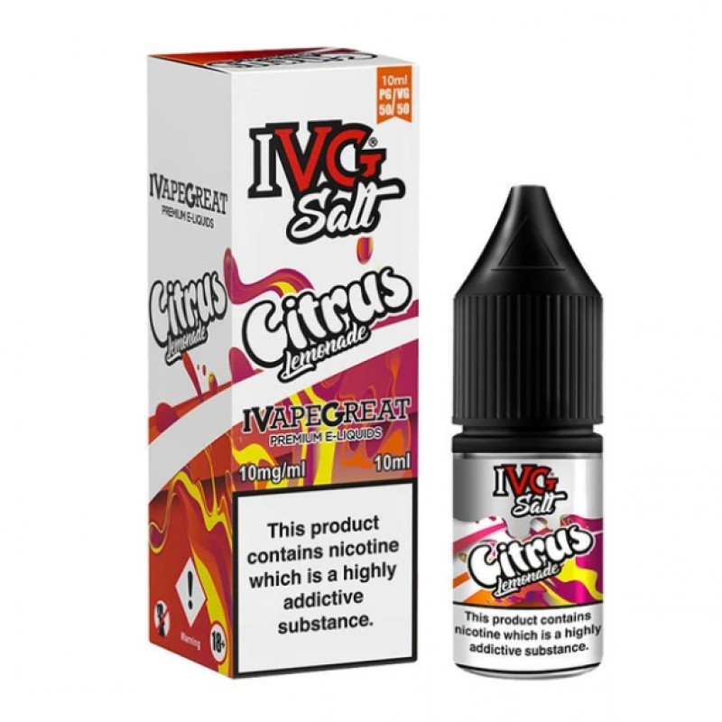 IVG Nicotine Salt Citrus Lemonade E-Liquid 10ml