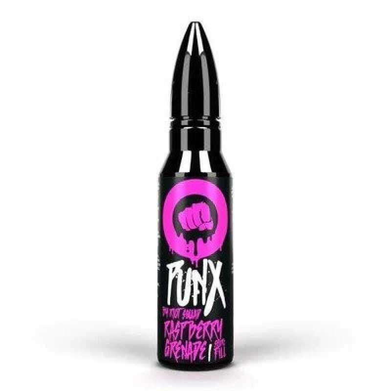 Riot Squad Punx Raspberry Grenade Shortfill E-liquid 50ml