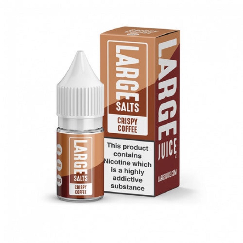 Large Juice Nicotine Salt Crispy Coffee E-Liquid 1...