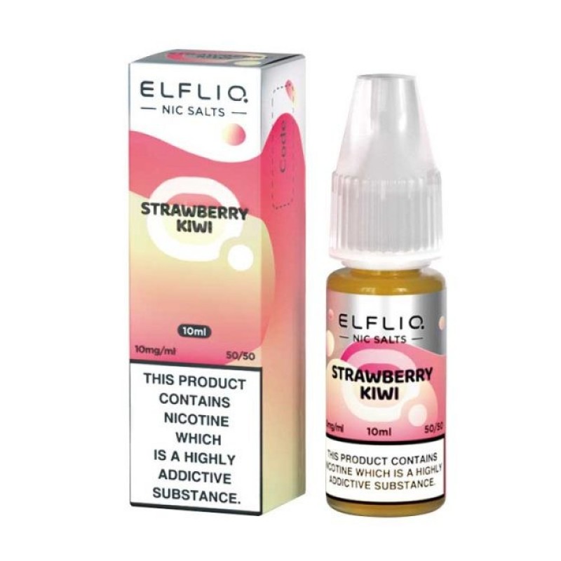 ElfLiq Nicotine Salt Strawberry Kiwi E-liquid 10ml