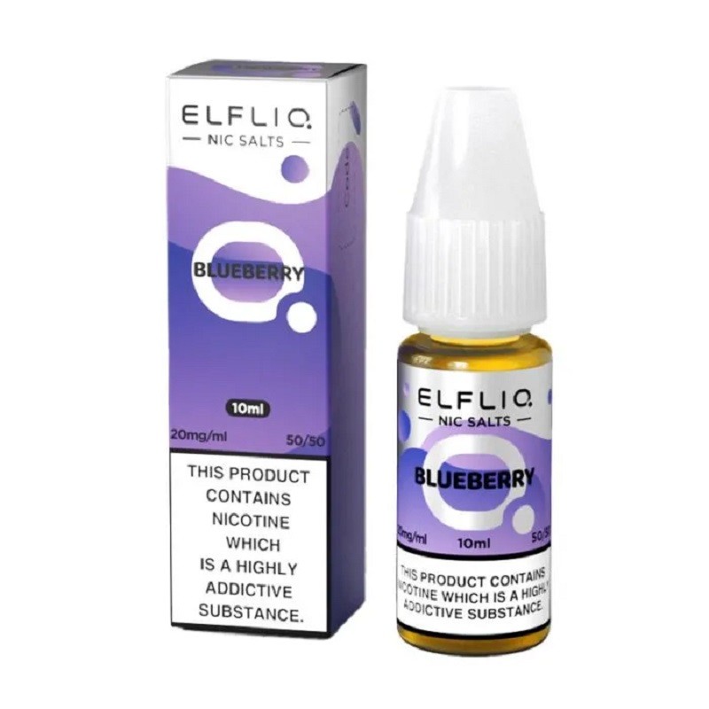 ElfLiq Nicotine Salt Blueberry E-liquid 10ml