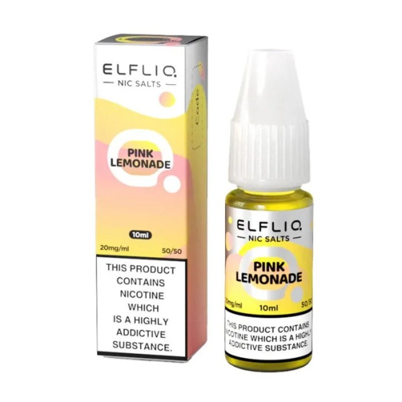 ElfLiq Nicotine Salt Pink Lemonade E-liquid 10ml