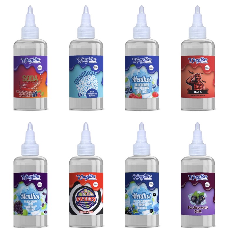 Kingston Shortfill E-liquid 500ml