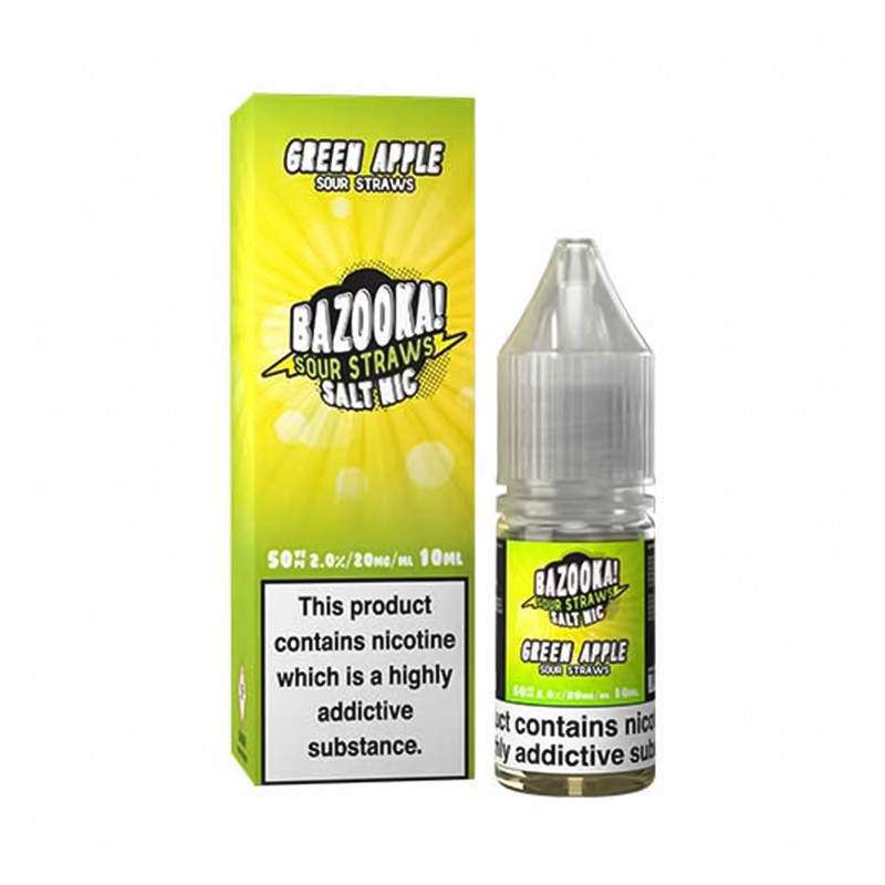 Bazooka Nicotine Salt Sour Straws E-liquid 10ml