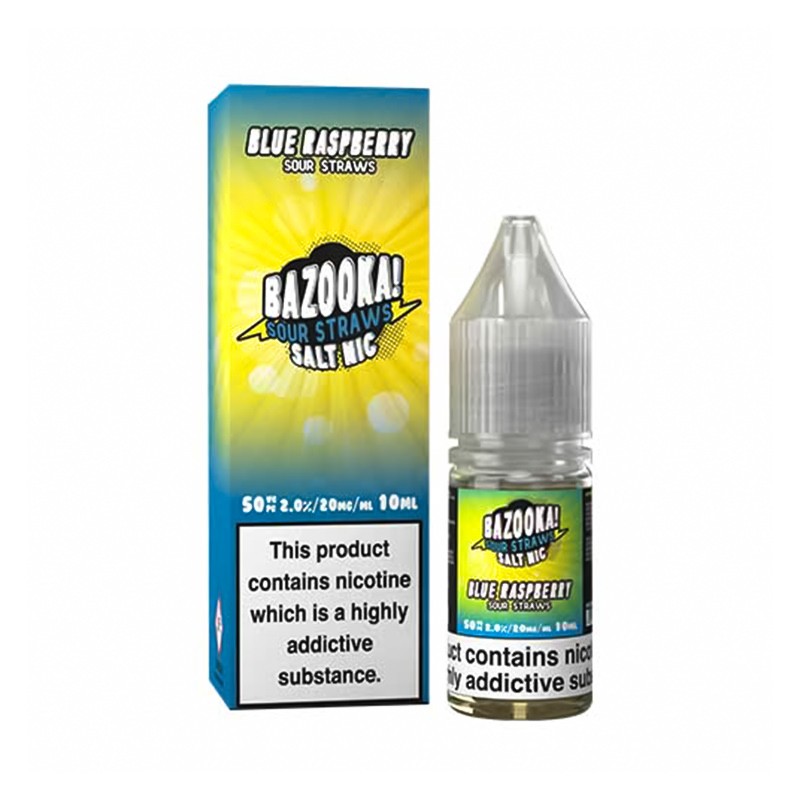 Bazooka Nicotine Salt Sour Straws E-liquid 10ml