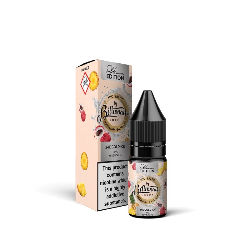 Billionaire Nicotine Salt Juice Platinum Edition E-liquid 10ml