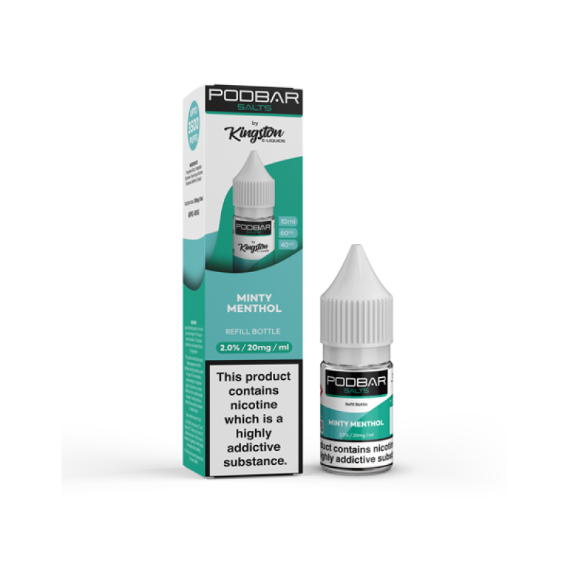 Kingston Podbar Salts Nicotine Salt E-liquid 10ml