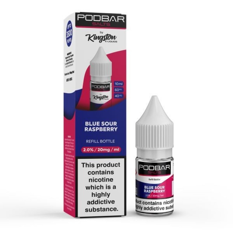 Kingston Podbar Salts Nicotine Salt E-liquid 10ml