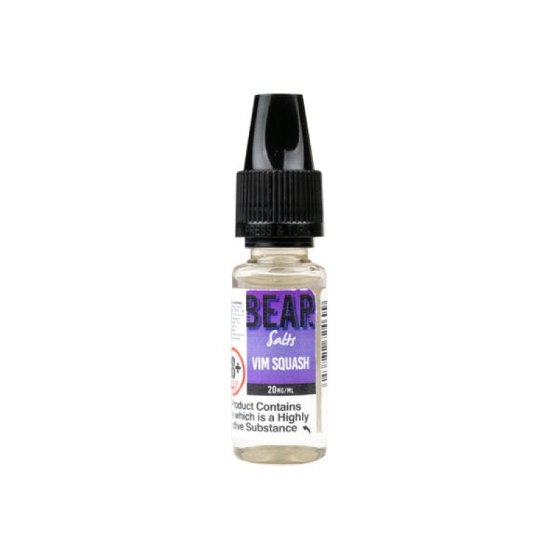 Bear Flavours Nicotine Salt E-liquid 10ml