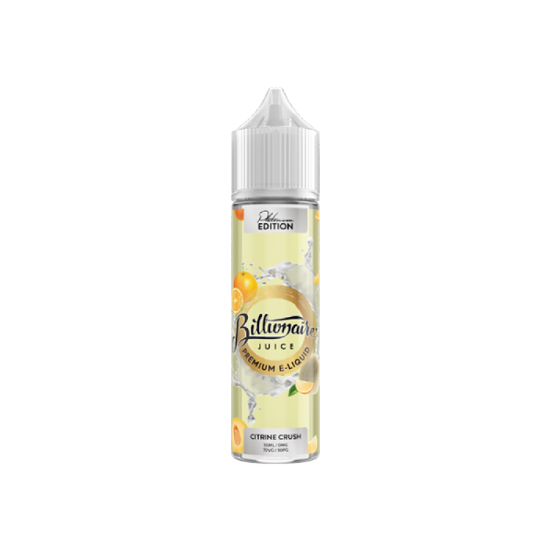 Billionaire Juice Platinum Edition Shortfill E-juice 50ml