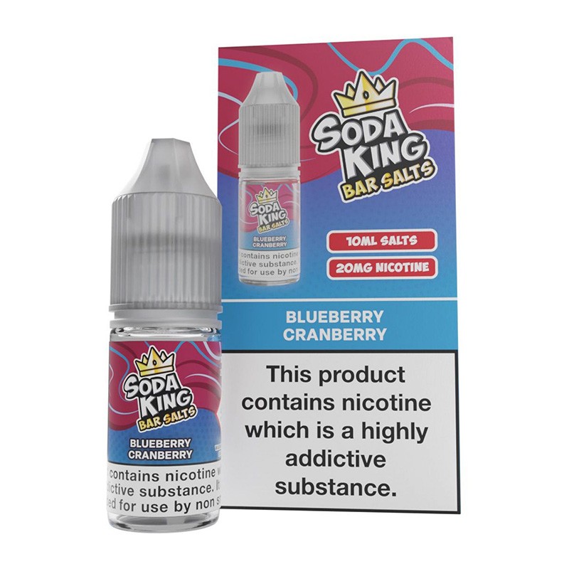 Soda King Bar SALTS Nicotine Salt E-liquid 10ml