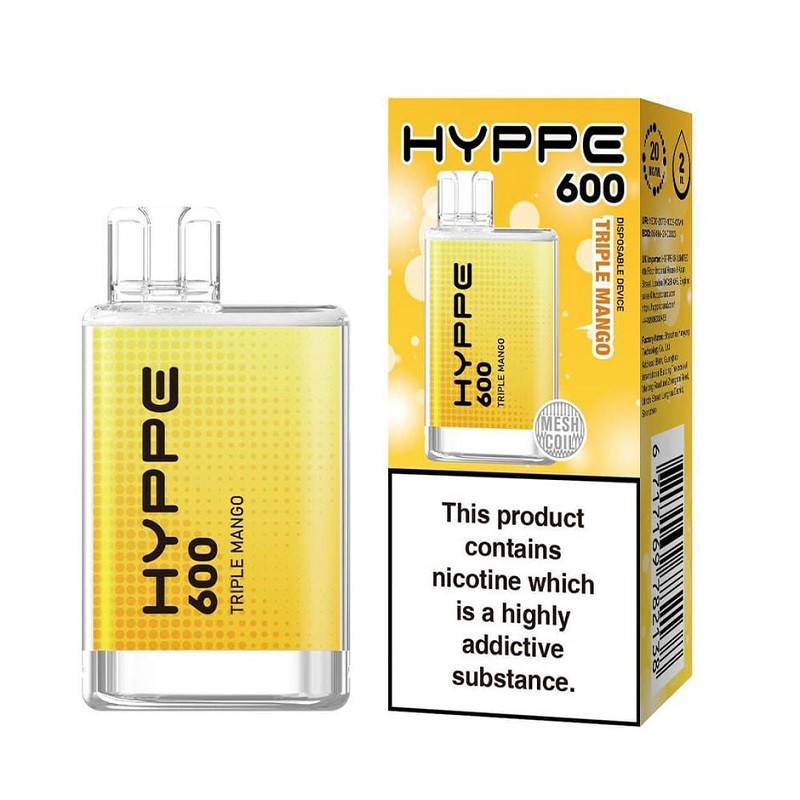 HYPPE 600 Disposable Vape(10pcs/pack)