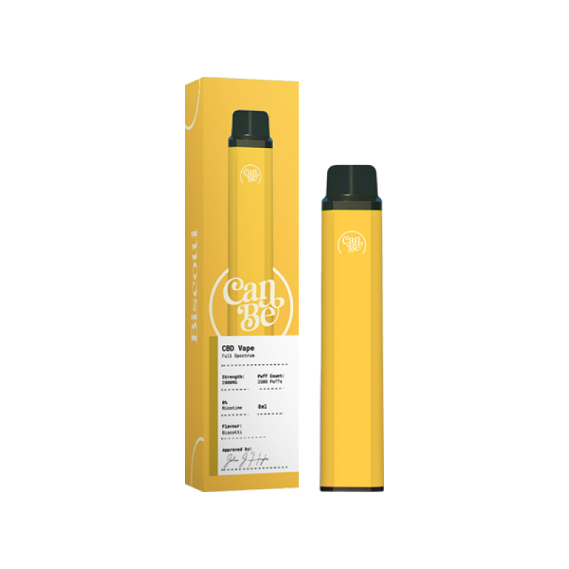 CanBe CBD Disposable Vape Kit 2000mg 3500 Puffs