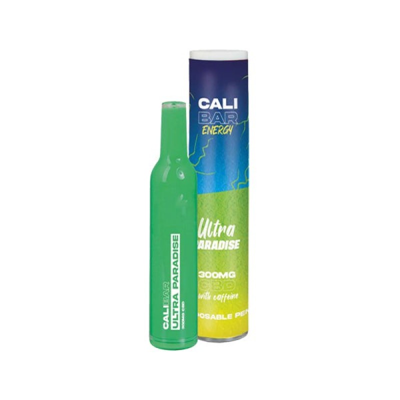 CALI BAR ENERGY With Caffeine Full Spectrum CBD Disposable Vape 300mg